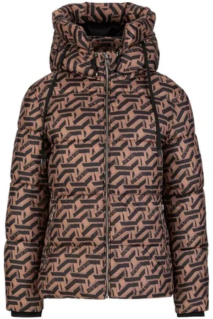 19V69 Italia Winterjacke JADE ICON Stilvolle Steppjacke für Damen mit auffälligem Allover-Print und - Verkäufer: Marco GmbH
