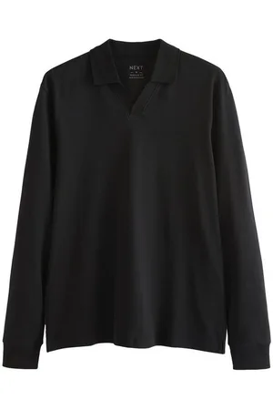 Next Langarm-Poloshirt Langärmeliges Poloshirt mit kubanischem Kragen (1-tlg) - Verkäufer: Germany GmbH