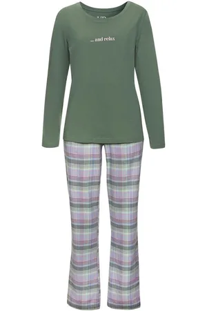 VIVANCE DREAMS Pyjama (2 tlg) aus kuschelig weichem Flanell