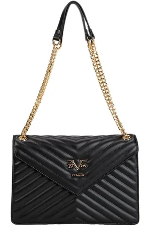 19V69 Italia Umhängetasche BIANCA, Stilvolle Damen-Handtasche aus Kunstleder mit auffälligem 19V69 - Verkäufer: Marco GmbH