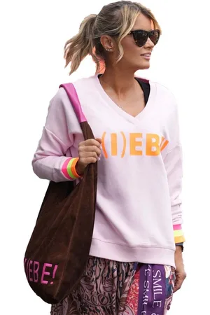 miss goodlife Sweatshirt Sweatshirt MG9223, Liebe, rose - Verkäufer: Lord of Label