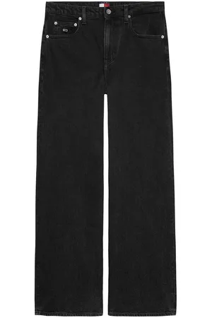 Tommy Hilfiger Relax-fit-Jeans Mia Mid Rise Relaxed Straight in blauer Waschung, mit Hammerschlaufe