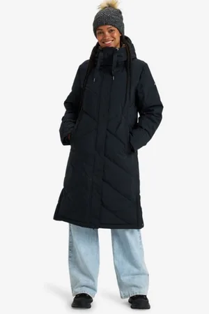 Roxy Winterjacke Wintermantel Ellie True Black - Verkäufer: Sun & Famous