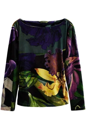 Next Langarmshirt Kew Collection langärmeliges Samtoberteil (1-tlg) - Verkäufer: Germany GmbH