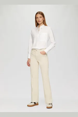 QS by s.Oliver 5-Pocket-Jeans Jeans Beverly / Regular Fit / High Rise / Flared Leg - Verkäufer: