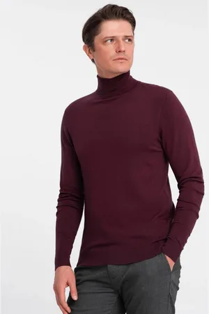 Ombre Clothing Rollkragenpullover Gestrickter Rollkragenpullover für Herren mit Viskose - Verkäufer: