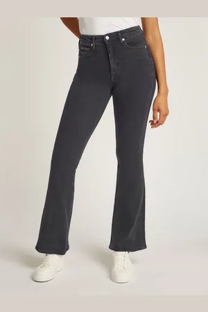 Calvin Klein Bootcut-Jeans SKINNY BOOTCUT mit Coinpocket, Logodruck