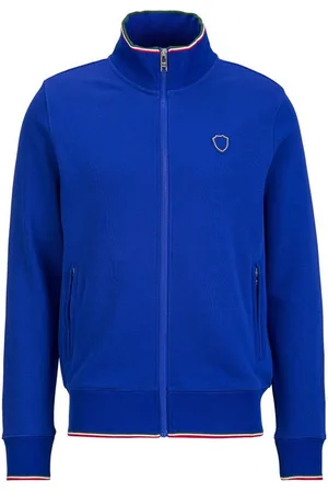 19V69 Italia Sweater ZAAN Herren-Trainingsjacke mit dezentem Logo und italienischen - Verkäufer: Marco GmbH