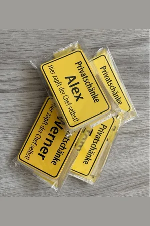 ALBATROS Schlüsselanhänger \Jonas\" - Flaschenöffner Ortsschild Männername - Verkäufer: Goldbach-Shop