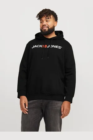 JACK & JONES Kapuzensweatshirt JJECORP OLD LOGO SWEAT HOOD NOOS PLS mit Logo Print