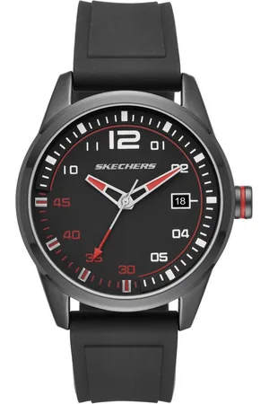 Skechers Quarzuhr SLAUSON SR5076, Armbanduhr, Herrenuhr, Silikonarmband, analog, Tag