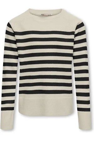 ONLY Rundhalspullover KOGAMA LS STRIPE O-NECK KNT