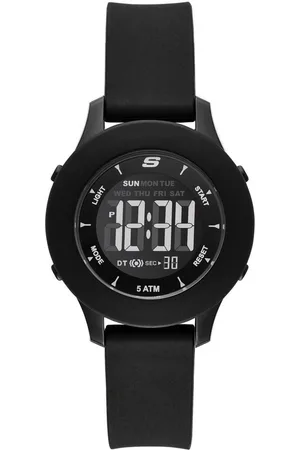 Skechers Chronograph ROSENCRANS SR6141, Quarzuhr, Armbanduhr, Damenuhr, Silikonarmband, digital, Stoppfunktion