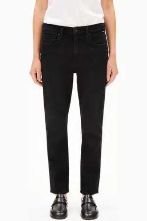 Armedangels Boyfriend-Jeans CAYAA TARPA Damen (Comfort-Stretch, 1-tlg., Boyfriend Fit) ebony - Verkäufer: