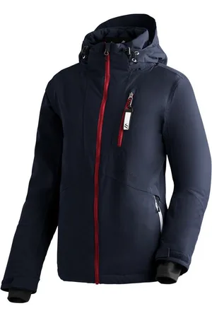 Maier Sports Skijacke Straja Damen Winterjacke, wind/wasserdicht, 3 RV-Taschen und Kapuze