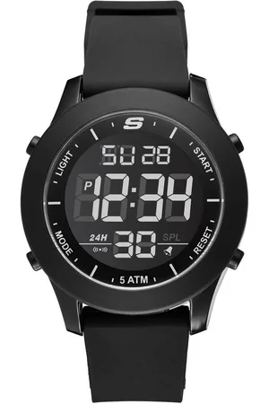 Skechers Chronograph ROSENCRANS SR5107, Quarzuhr, Armbanduhr, Herrenuhr, Silikonarmband, digital, Wochentag