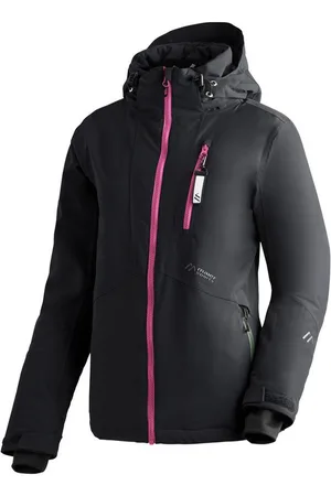 Maier Sports Skijacke Straja Damen Winterjacke, wind/wasserdicht, 3 RV-Taschen und Kapuze
