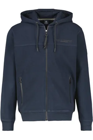 Lerros Sweatjacke Sweatjacke mit Kapuze