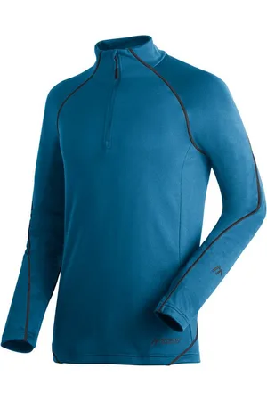 Maier Sports Funktionsshirt Roger funktionaler Herren Midlayer für Outdoor Touren und Ausflüge