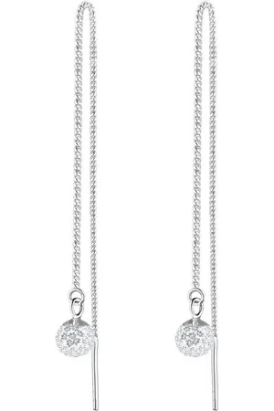 Elli Paar Ohrhänger Schmuck Geschenk Silber 925 Ohrringe, 0312360811, mit Glasstein