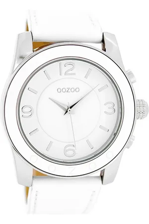 Oozoo Quarzuhr Herren Armbanduhr Timepieces Analog, (Analoguhr), Herrenuhr rund, groß (ca. 45mm) Lederarmband, Fashion-Style - Verkäufer: Fit4Style Silberschmuck - IMPPAC