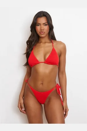 Moda Minx Bikini-Hose Scrunch Tie mit seitlicher Bindung