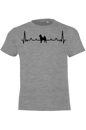 Youth Designz T-Shirt Heartbeat Hund Kinder Shirt mit trendigem Frontprint - Verkäufer: EmDa Trading GmbH