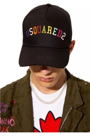 Dsquared2 Baseball Cap Rainbow Icon Used-Look und den eingestickten Luftlöchern - Verkäufer: eldigo