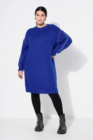 STUDIO UNTOLD Jerseykleid Strickkleid oversized Schmucknähte - Verkäufer: Popken Fashion Group
