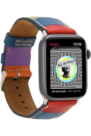 Burkley Smartwatch-Armband Exklusives Vintage Lederarmband, Handmade Stil 05 - Verkäufer: