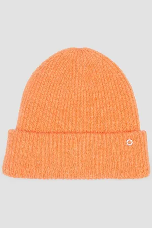 QS by s.Oliver Strickmütze Beanie mit Umschlag und Logo-Detail Logo - Verkäufer: