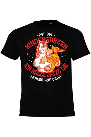 Youth Designz T-Shirt "Bye Bye Pferd" Kinder T-Shirt mit trendigem Frontprint - Verkäufer: EmDa Trading GmbH