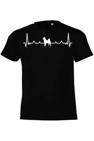Youth Designz T-Shirt Heartbeat Hund Kinder Shirt mit trendigem Frontprint - Verkäufer: EmDa Trading GmbH
