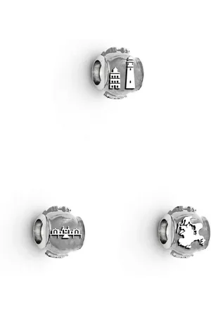 DUR Bead Schmuck: Anhänger, Bead, „Rügen", hell rhodiniert, P4764 - Verkäufer: Strandsandschmuck