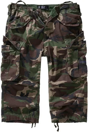 Brandit Stoffhose Herren Industry Vintage Cargo 3/4 Shorts (1-tlg)