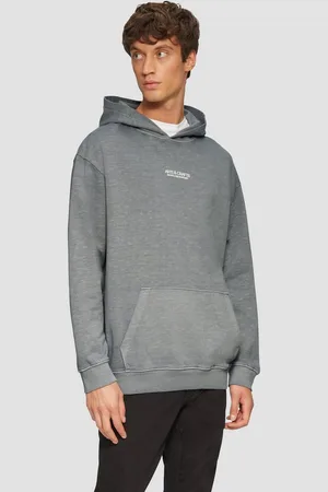 QS by s.Oliver Sweatshirt Hoodie mit Flammgarn-Struktur im Relaxed Fit Artwork - Verkäufer: