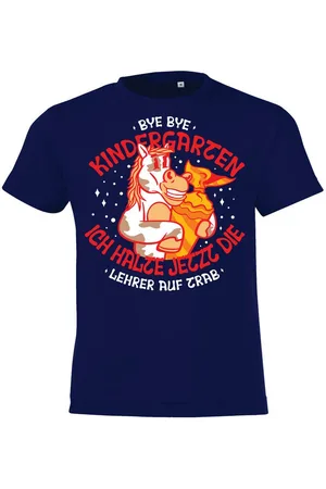 Youth Designz T-Shirt "Bye Bye Pferd" Kinder T-Shirt mit trendigem Frontprint - Verkäufer: EmDa Trading GmbH
