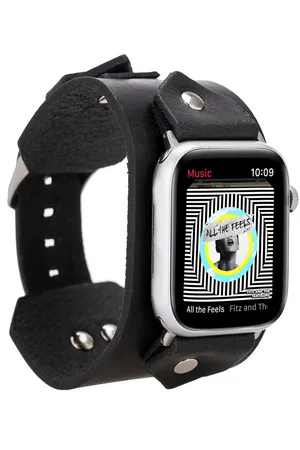 Burkley Smartwatch-Armband Exklusives Vintage Lederarmband, Handmade Stil 22 - Verkäufer: