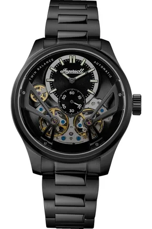 INGERSOLL 1892 Quarzuhr Herrenuhr Edelstahl , (Analoguhr), Herren Armbanduhr rund, Edelstahlarmband , Sport - Verkäufer: Fit4Style Silberschmuck - IMPPAC