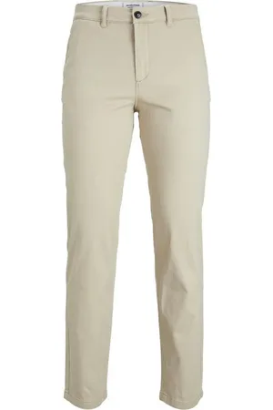 JACK & JONES Chinos JPSTOLLIE JJDAVE CHINO Säume zum Umschlagen