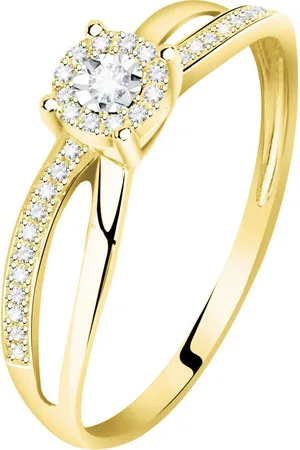 CHRIST Diamantring Damen-Damenring 585er Gelbgold 1 Diamant - Verkäufer: Juweliere und Uhrmacher seit 1863 GmbH