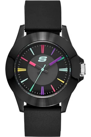 Skechers Quarzuhr ROSENCRANS SR6079, Armbanduhr, Damenuhr, Silikonarmband, analog, Mineralglas