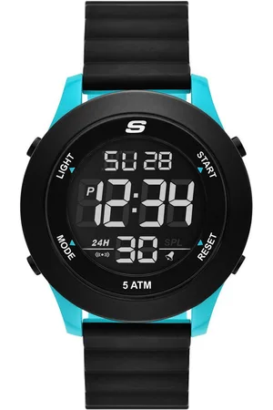 Skechers Chronograph ROSENCRANS SR5222, Quarzuhr, Armbanduhr, Herrenuhr, Silikonarmband, digital, Wochentag