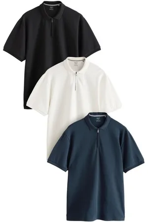 Next Poloshirt Strukturiertes Polo-Shirt (3-tlg) - Verkäufer: Germany GmbH