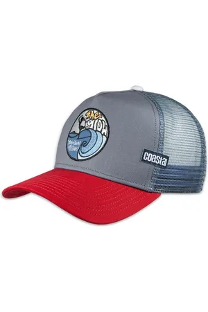COASTAL Trucker Cap HFT Cap The Glow red/grey (Basecap, Meshcap, Trucker Kappe) - Verkäufer: stuff-style
