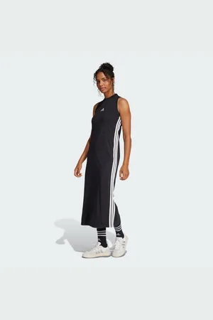 adidas Maxikleid ESSENTIALS 3-STREIFEN LONG RACERBACK KLEID - Verkäufer: adidas AG