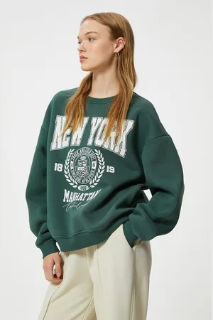 Koton Sweatshirt Rundhalsausschnitt Mit Aufdruck - Verkäufer: