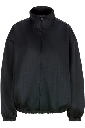 Hugo Blue Outdoorjacke Dicole_B mit tonalem Jaquard Monogramm