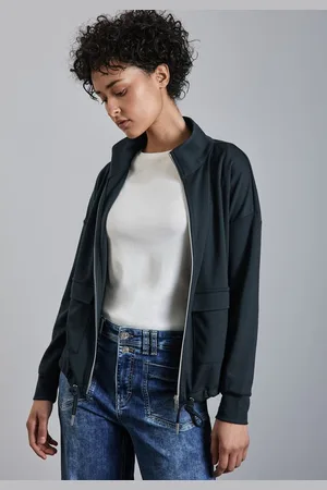 Street one Sweatjacke aus stretchigem Viskosematerial