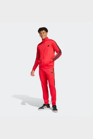 adidas Trainingsanzug M 3S TR TT TS (2-tlg), Basic 3-Streifen Trikot